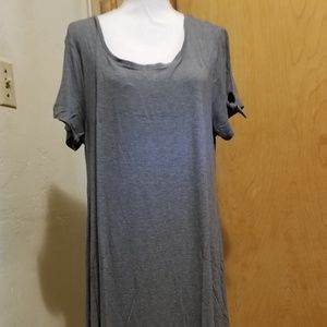 NWT cute soft gray dress